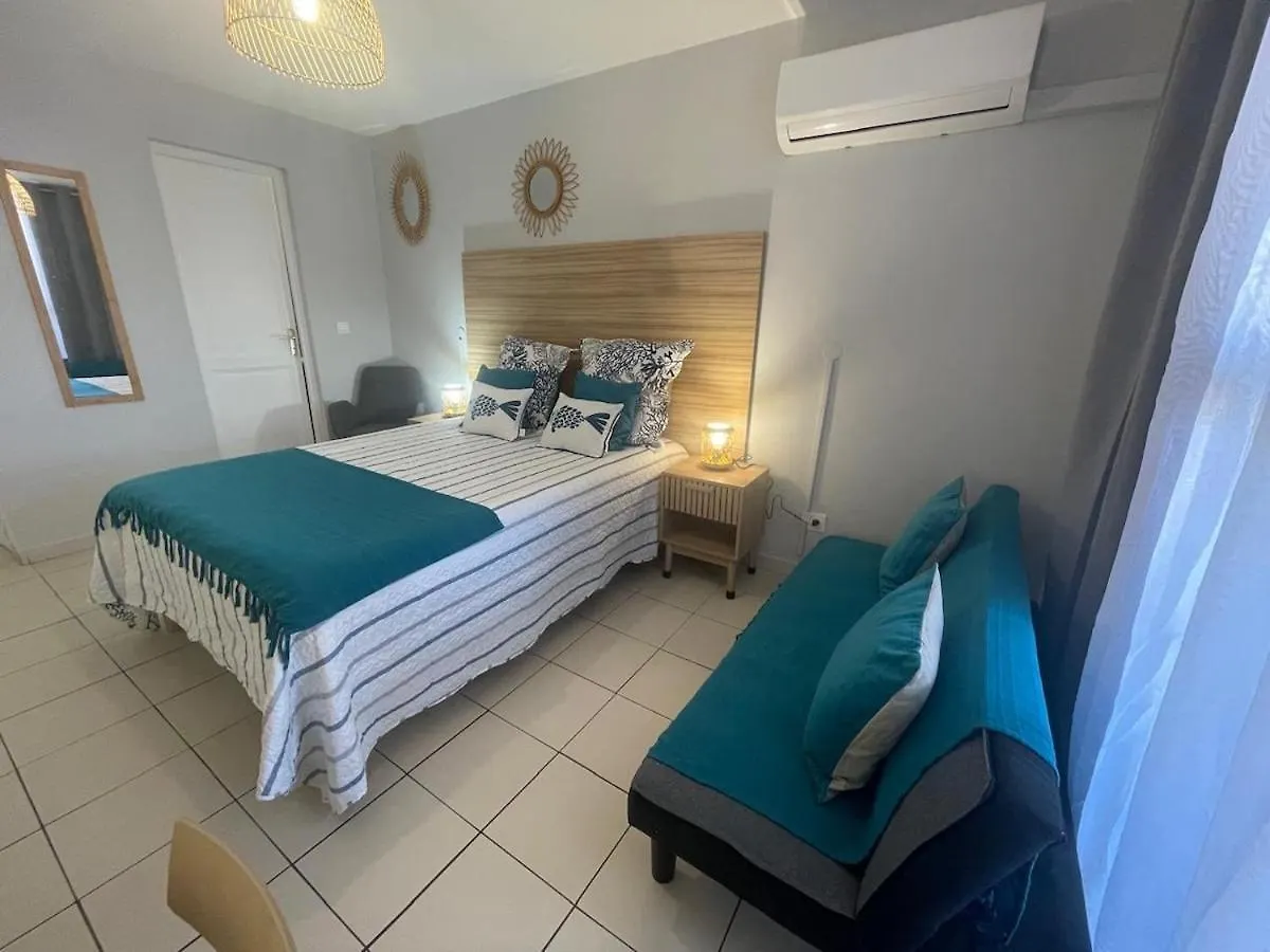 Daire Studio Turquoise 107, A 50 Metres De La Plage Le Diamant Martinik